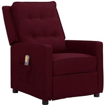 Shumee zdvíhacie polohovacie fialové textil, 3093348