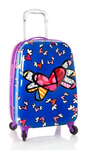 Heys Tween Spinner Flying Hearts Purple