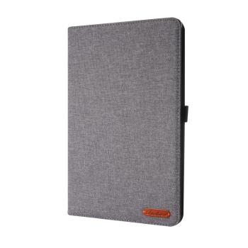 FABRIC Zaklápací obal Lenovo Tab K10 šedý