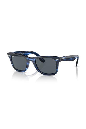 Slnečné okuliare Ray-Ban WAYFARER tmavomodrá farba, 0RB2140