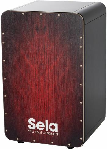 Sela SE 046 CaSela Black/Red Dragon Drevený cajon