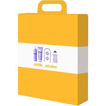 milk_shake Silver Shine darčeková sada pre blond a melírované vlasy 1 ks