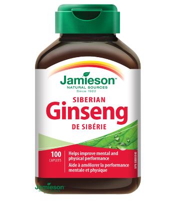 Jamieson Ginseng Siberian 100 tabliet