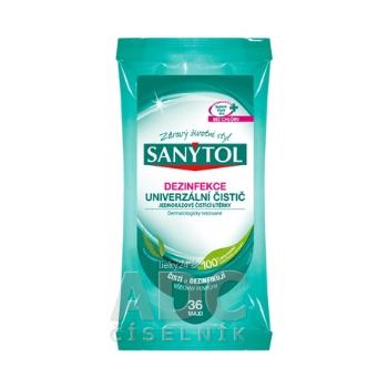 SANYTOL DEZINFEKCIA UNIVERZÁLNY ČISTIČ Utierky