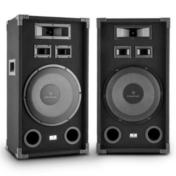 Auna PA-1200 set de 2-game complete HiFi PA difuzor 12 "; Woofer 1000W max.