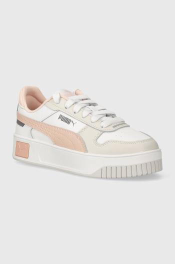 Detské tenisky Puma Carina Street Jr biela farba