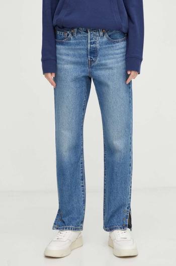Rifle Levi's 501 CROP dámske, vysoký pás