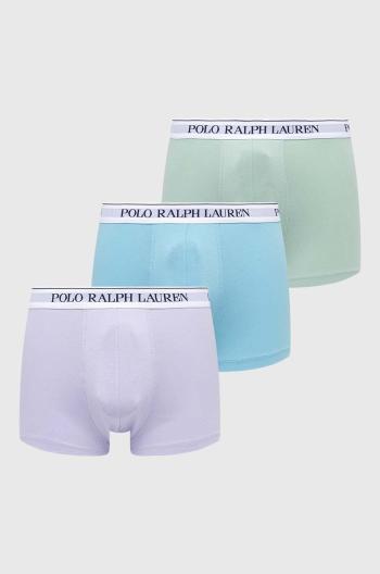 Boxerky Polo Ralph Lauren 3-pak pánske,zelená farba,714830299