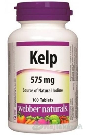 Webber Naturals Kelp 575 mg 100 tbl