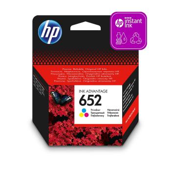 HP 652 ORIGINAL ATRAMENT F6V24AE, COLOR, 200 STRAN