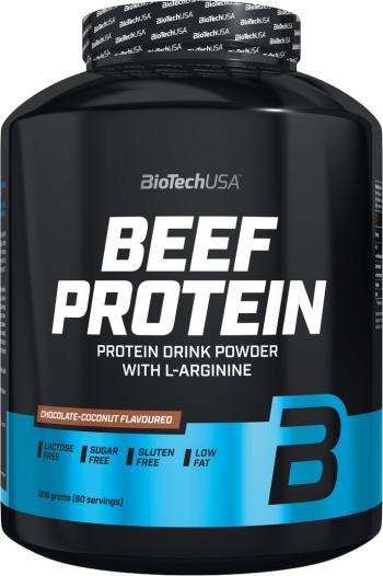 BIOTECH Beef Protein (dóza)  jahoda 1816 g