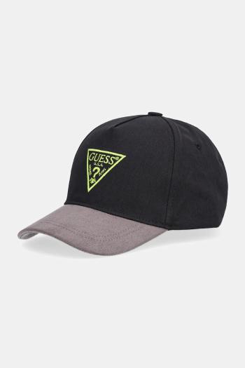 Šiltovka Guess čierna farba, L5YZ03 WO08O