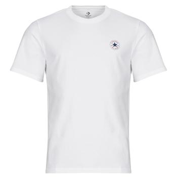 Converse  GO-TO MINI PATCH T-SHIRT  Tričká s krátkym rukávom Biela