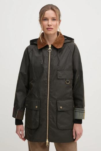 Bunda Barbour Highclere Wax Jacket dámska, prechodná, LWX1262
