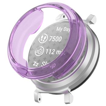 TPU HALF COVER Kryt pre Garmin Lily 2 fialový