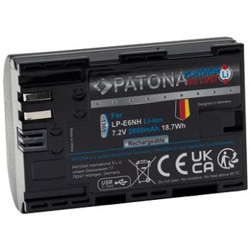 PATONA batéria pre Canon LP-E6NH 2250mAh Li-Ion Platinum USB-C nabíjanie (PT1361)