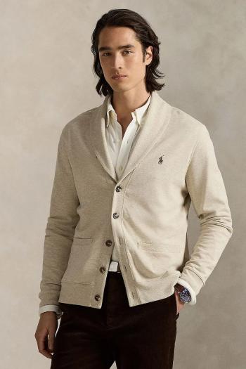 Kardigán Polo Ralph Lauren šedá farba, 710877008