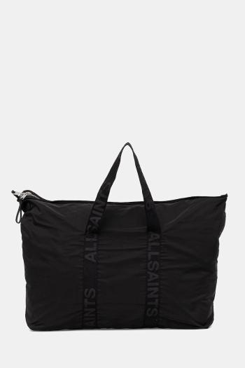Taška AllSaints KEI čierna farba, M074XC