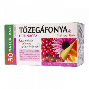 Naturland Tőzegáfonya Echinacea tea 20x2g