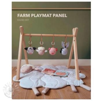 Bavlnená látka Farm playmat PANEL digital print