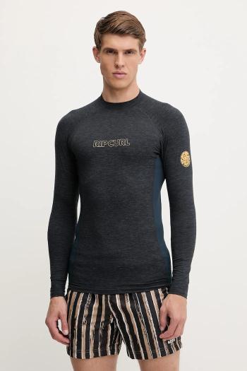 Plavky s dlhým rukávom Rip Curl čierna farba