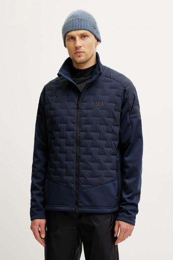Športová bunda Helly Hansen Hybrid Stretch tmavomodrá farba, 34103