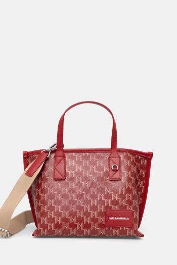 Kabelka Karl Lagerfeld červená farba, A1W30184