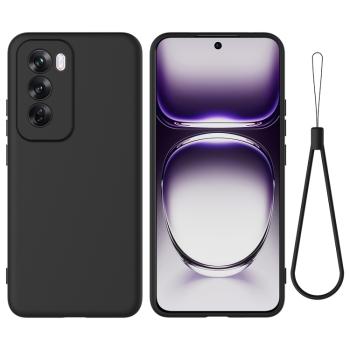 RUBBER Ochranný obal pre Oppo Reno12 5G čierny