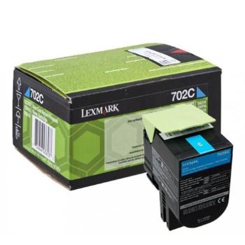Lexmark 70C20CE azúrový (cyan) originálny toner