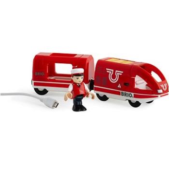 Brio World 33746 Dobíjací vlak s USB káblom (7312350337464)