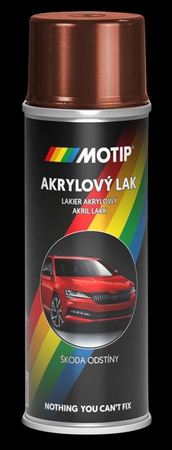 AUTOSPREJ ŠKODA - Metalíza na auto v spreji AC9892 - červená flamenco 0,2 L