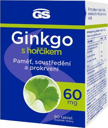 GS Ginkgo 60 mg s horčíkom 90 tablet