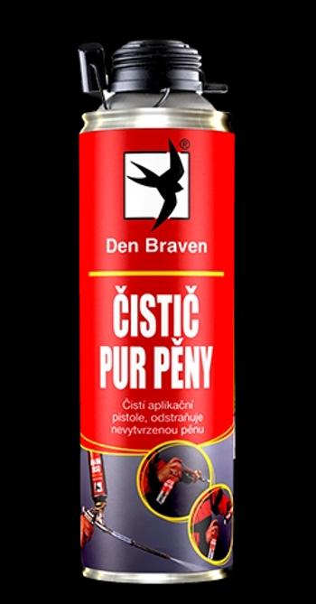 DEN BRAVEN - Čistič PUR peny 150 ml transparentná