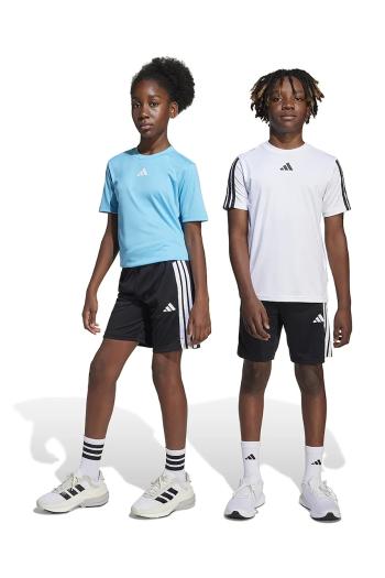 Detské krátke nohavice adidas čierna farba, vzorované, JJ1038