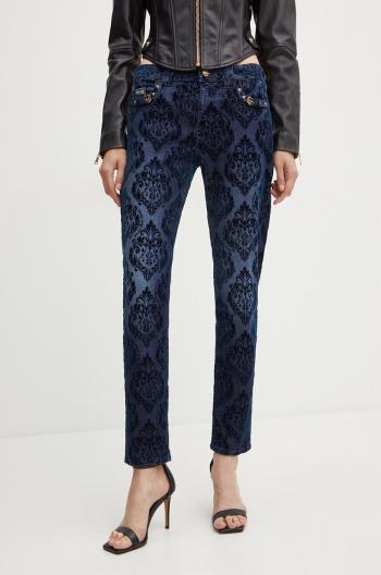 Rifle Versace Jeans Couture dámske, tmavomodrá farba, 77HAB513 DS014WO4