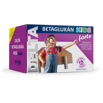 DELTA MEDICAL Betaglukán kids forte 30 + 10 kapsúl ZADARMO