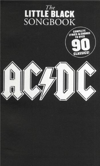 Wise Publications The Little Black Songbook: AC/DC Noty