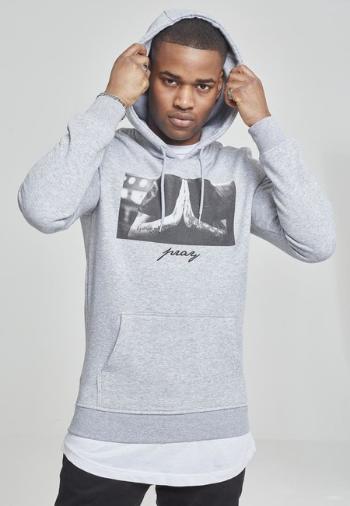 Mr. Tee Pray Hoody heather grey - L