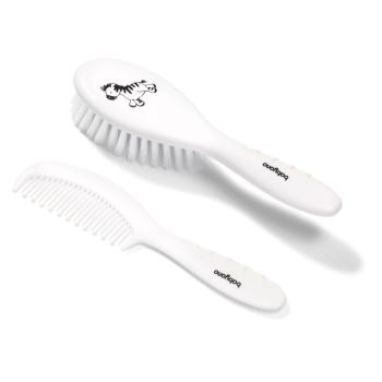 BabyOno Hair Brush kefa na vlasy White 2 ks