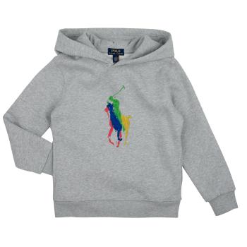 Polo Ralph Lauren  PO HOOD-KNIT SHIRTS-SWEATSHIRT  Mikiny Šedá