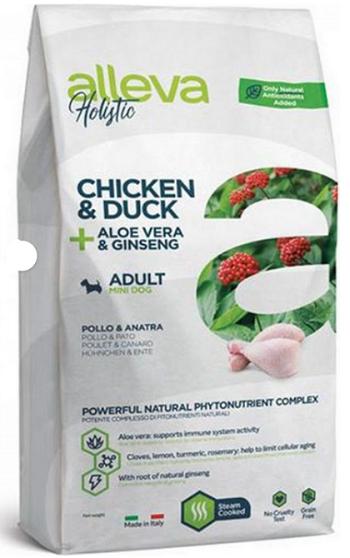 Alleva HOLISTIC dog adult mini chicken & duck 12kg