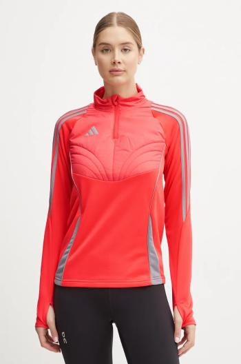 Športová mikina adidas Performance Tiro 24 ružová farba, s nášivkou, IY0130