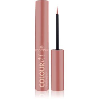 essence COLOUR it! tekuté linky na oči odtieň 04 Rusty Red 3 ml