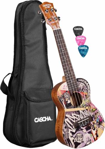 Cascha HH 2604 Art Series Urban Koncertné ukulele