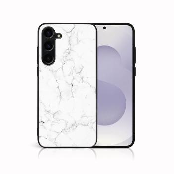 MY ART Ochranný kryt pre Samsung Galaxy S25 Plus 5G WHITE MARBLE (144)