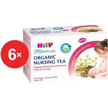 HiPP Mama BIO Čaj pre dojčiace matky - 6x 30g (9062300432159)