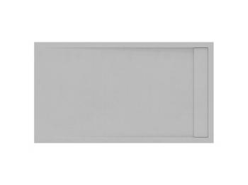 Sprchová vanička obdĺžniková Ravak Sandstone Pro 140x90 cm liaty mramor smoke grey XA03M74O010