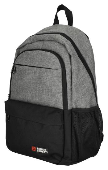 Enrico Benetti Hamburg Notebook Backpack 23 l Light Grey