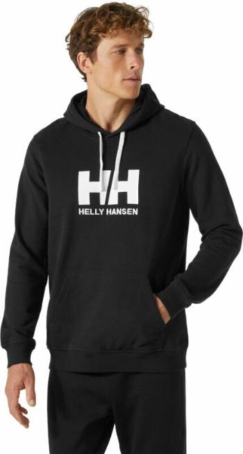 Helly Hansen Men's HH Logo Mikina s kapucňou Black S