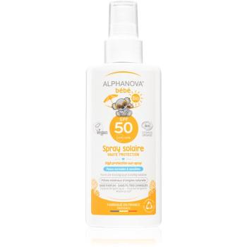 Alphanova Sun Baby opaľovací sprej pre deti 125 g